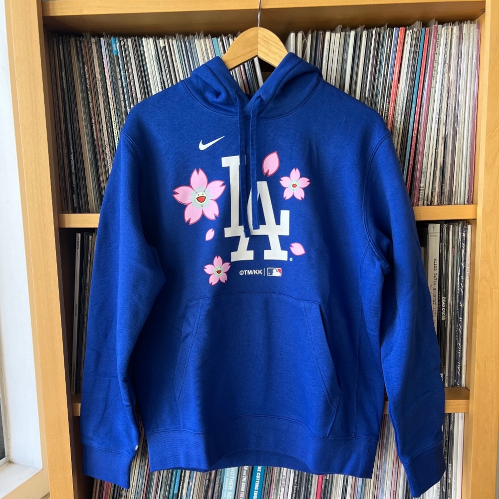 Authentic Takashi Murakami for MLB Tokyo Series Nike Dodgers Hoodie